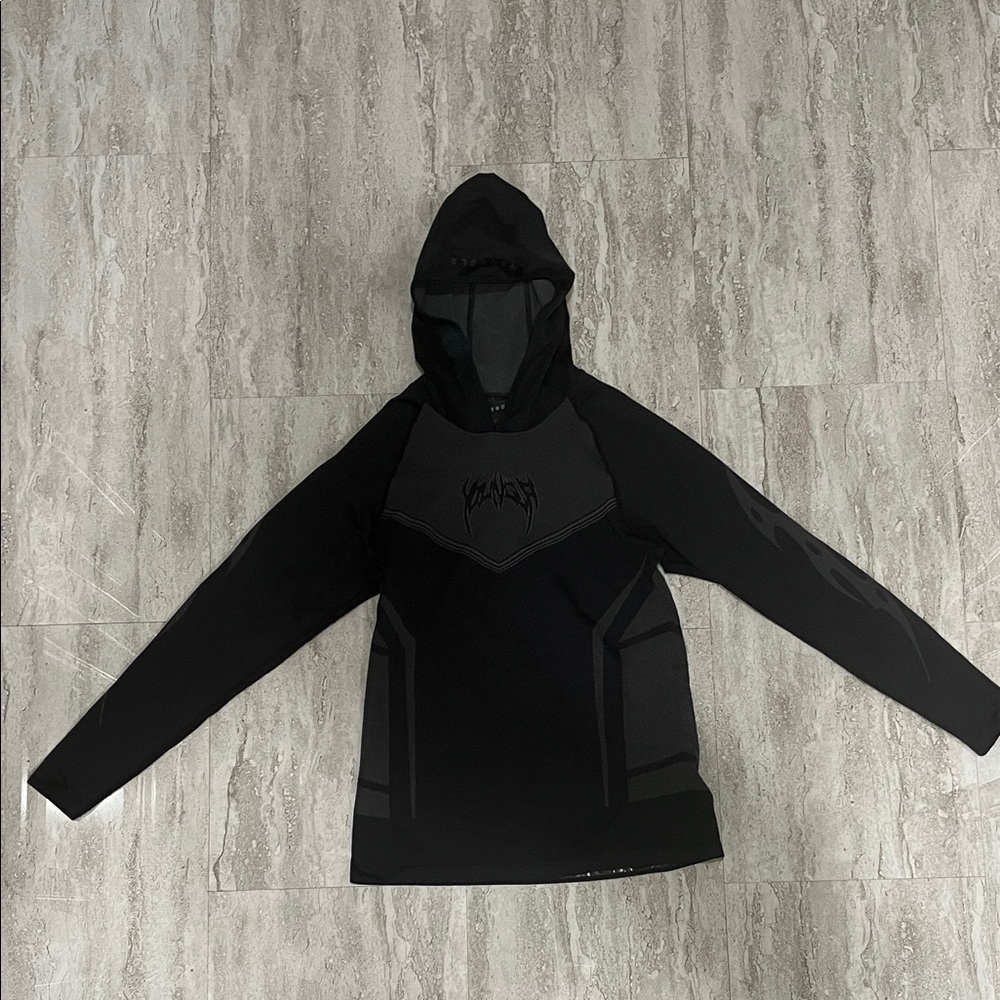 Youngla Mens Warrior Compression Hoodie